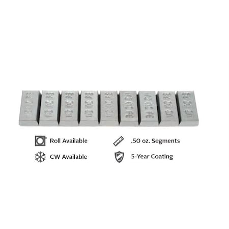 Wegmann Automotive Steel Truck Stick-On Weights 300360ST